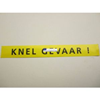 Sticker 3 Knel Gevaar