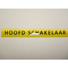 Sticker 9 Hoofd Schakelaar