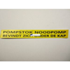 Sticker Pompstok